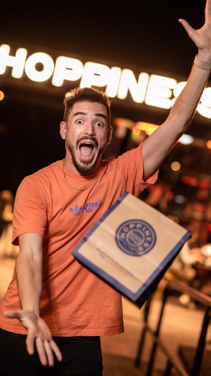 Juan Finocchiaro, fundador de Hoppiness Club